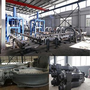 Resin Sand Casting Production Process in China