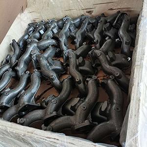 High Silicon Ductile Iron Exhaust Manifold Foundry in China